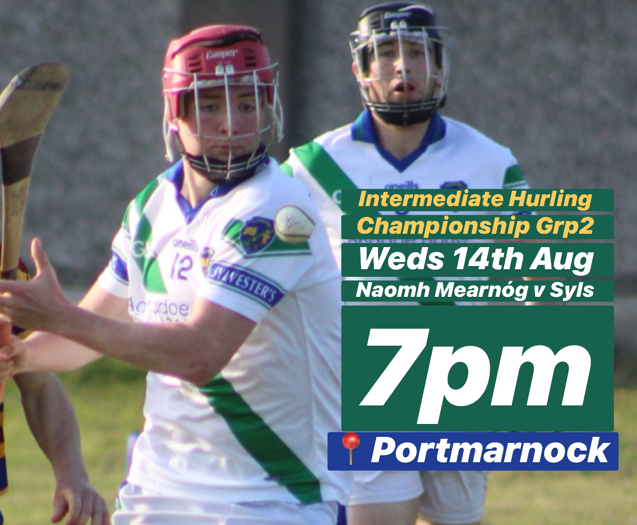 Inter Hurling Championship This Wednesday 14th August