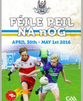 Feile Peil this weekend - details attached