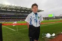 PJ Hickey refereeing in Croke Park on St Patrick's Day