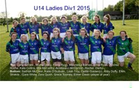 U14 girls good season in Division1