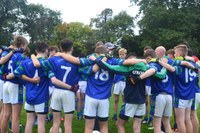 U15A Footballers finish season with a brave effort in championship semi final