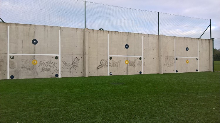 Work on the Ball Wall