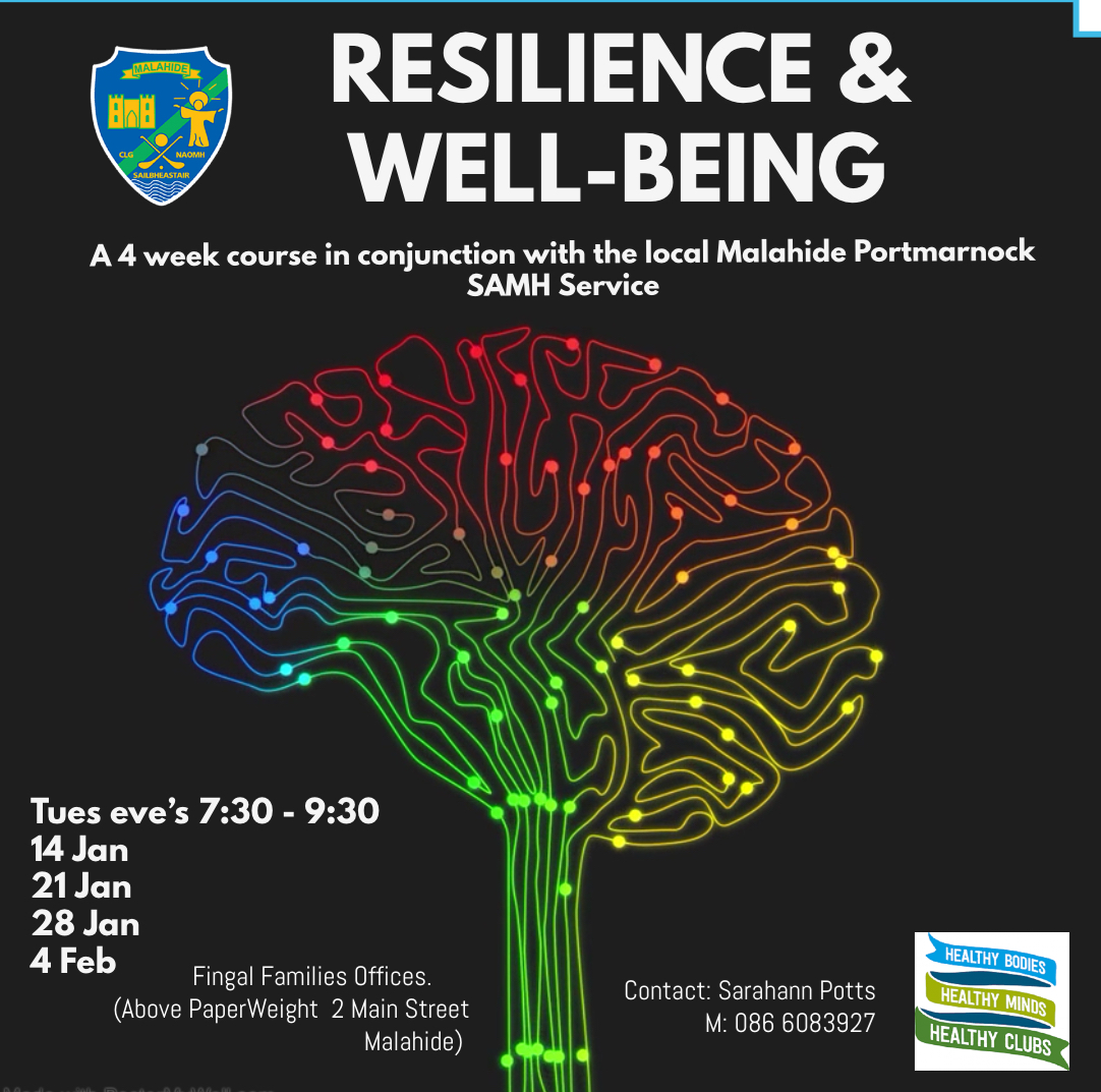 Resilience & Wellbeing Course Returns - Jan 2020