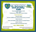 St Sylvesters Healthy Club Launch Night 