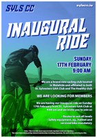Syls Cycling Club Inaugural Ride -Sun 17th Feb