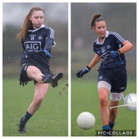 Syls Leah & Katie for Dublin u16 Championship - Sun 31st March