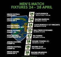 This Week's Match Fixtures