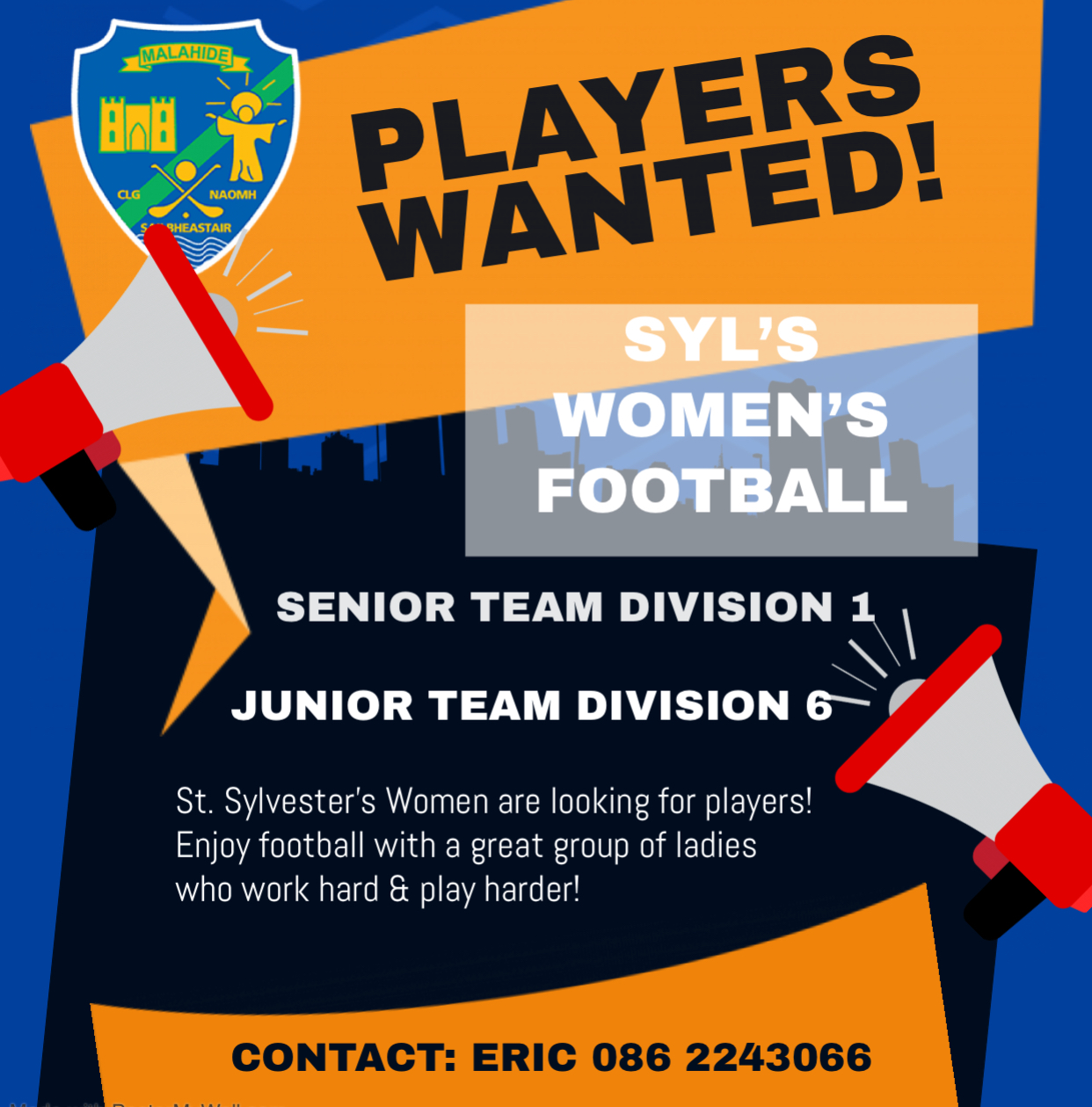 Women’s Teams Looking for Players